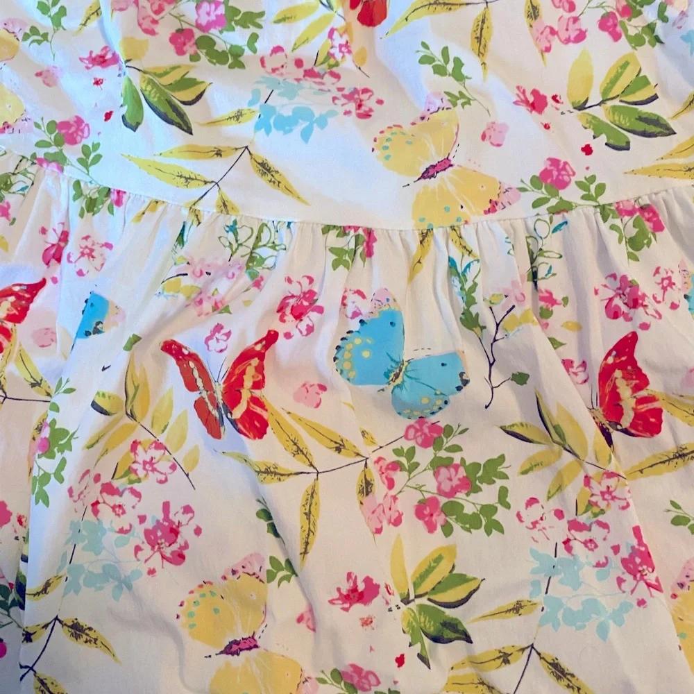 COPY - Matilda Jane White Butterfly Tunic sz. 2 - Picture 2 of 10